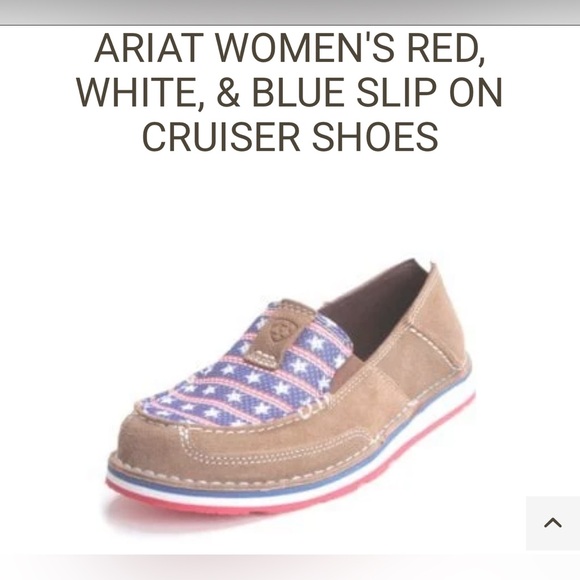 Ariat Stars & Stripes Cruisers Size 8.5 - Picture 4 of 4